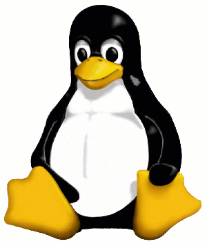 Bild vom Linuxlogo Tux dem Pinguin